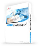 Логотип Скидка 30% на одну лицензию Raster Arts при покупке сканера Contex или цифрового инженерного комплекса Oce